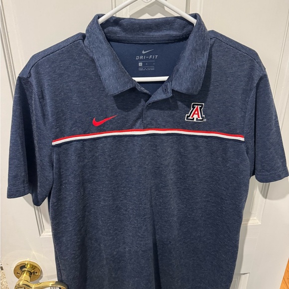Nike Other - Nike Arizona Wildcats Men's Blue Polo Shirt